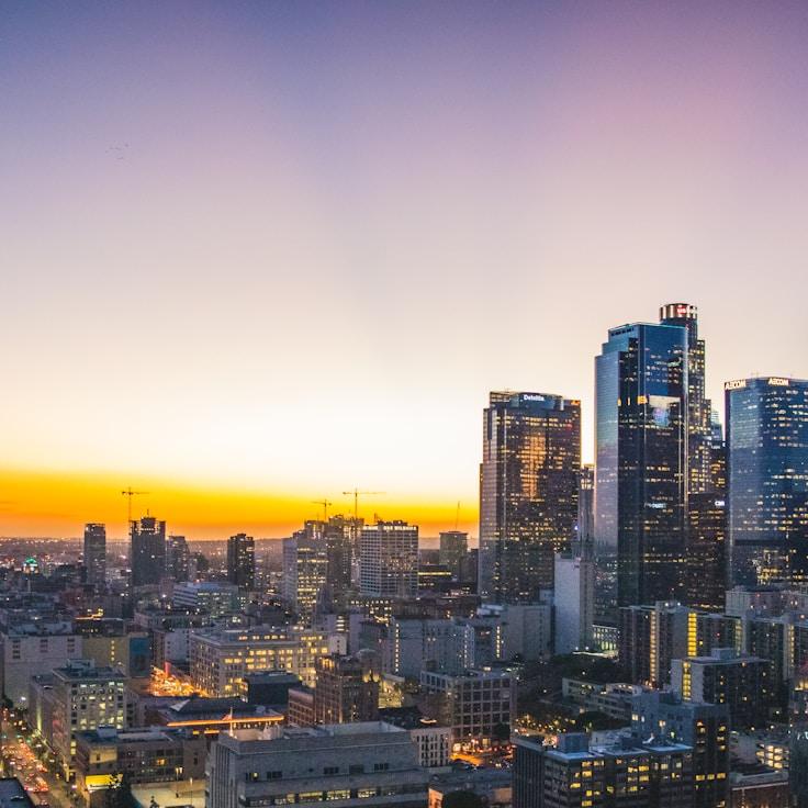 City skyline in Seattle, United States